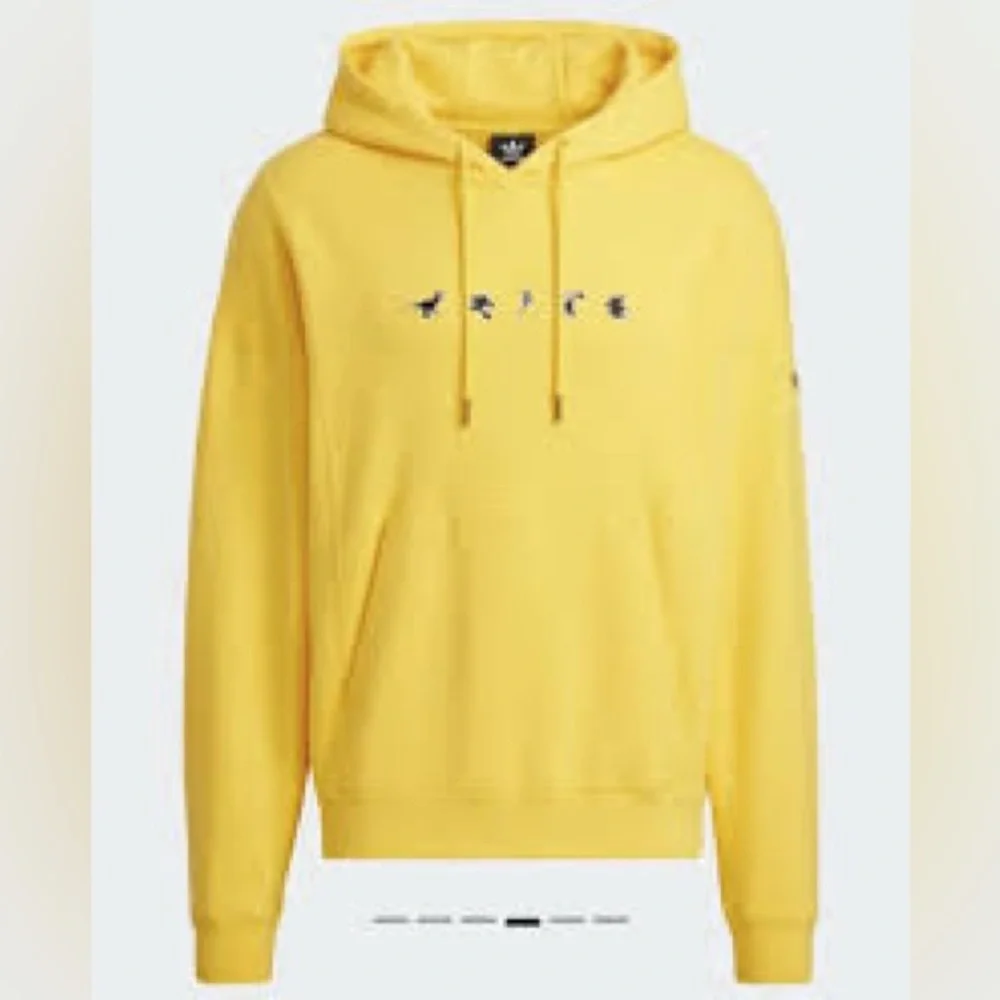 NWT New Adidas x Disney Pixar Manga SW Hoodie Unisex Yellow Gold Large Toy Story
